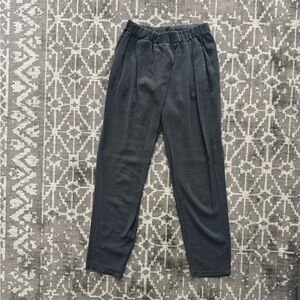 Stateside Tencel Pull On Pants Small Charcoal Gray Made in USA